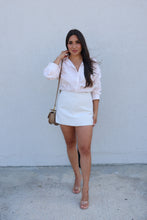 Load image into Gallery viewer, PRESLEY STRIPED BUTTON-UP TOP | PINK