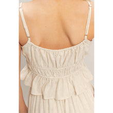 Load image into Gallery viewer, PARKER TIERED TANK | OATMEAL