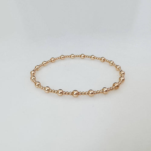STEVIE BEAD BRACELET | GOLD FILLED
