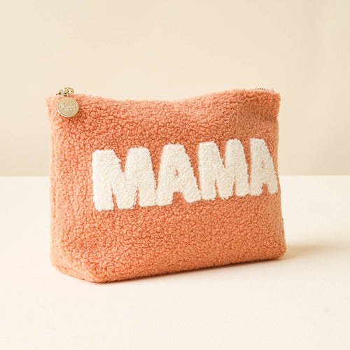 MAMA TEDDY POUCH | PUMPKIN