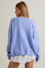 Load image into Gallery viewer, TAYLOR SWEATER CARDIGAN | LT BLUE