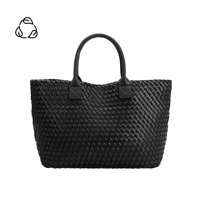 NORAH VEGAN TOTE BAG | BLACK