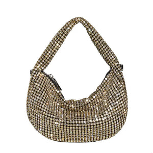 MILLY SMALL TOP HANDLE BAG | GOLD