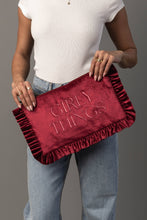 Load image into Gallery viewer, GIRLY THINGS RUFFLE TRAVEL POUCH