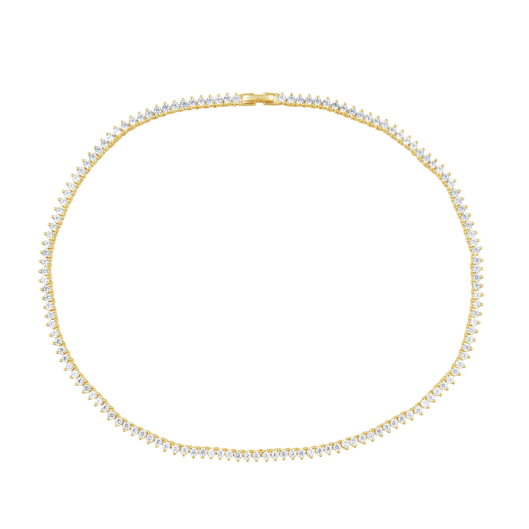 MELINDA TENNIS NECKLACE | SAHIRA