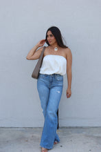Load image into Gallery viewer, AMANZA STRAPLESS BUBBLE TOP | IVORY