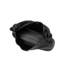 Load image into Gallery viewer, QUINN RECYCLED VEGAN SHOULDER BAG | BLACK