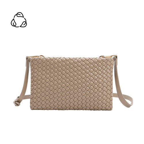 DAISY VEGAN CROSSBODY | TAUPE