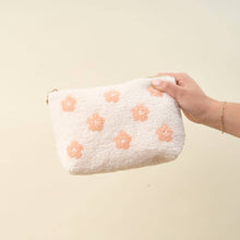 Load image into Gallery viewer, FLOWER TEDDY POUCH | PEACHY