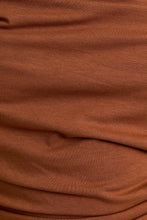 Load image into Gallery viewer, SADIE OFF THE SHOULDER RUCHING TOP | CAMEL