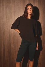 Load image into Gallery viewer, AUTUMN CREW NECK BOXY SWEATER TOP | BROWN
