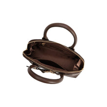 Load image into Gallery viewer, RUE TOP HANDLE VEGAN BAG | ESPRESSO