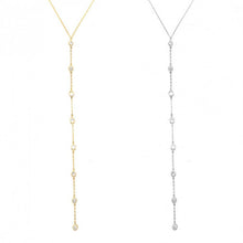 Load image into Gallery viewer, COVA LARIAT DAINTY NECKLACE