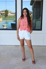Load image into Gallery viewer, KENDRA LINEN SHORTS | WHITE
