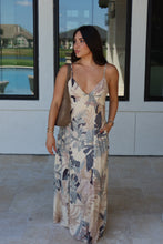 Load image into Gallery viewer, BECK NEUTRAL OPEN BACK MAXI DRESS