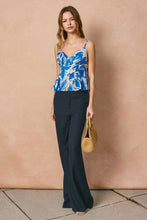 Load image into Gallery viewer, ADELINE LINEN BLEND WIDE LEG PANTS | IVORY