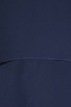 Load image into Gallery viewer, DAPHNE CAPE CHIFFON ROMPER | NAVY