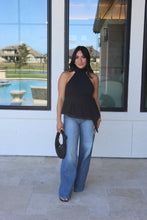 Load image into Gallery viewer, CECILIA HIGH RISE WIDE LEG DENIM JEANS
