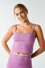 Load image into Gallery viewer, VERA STRAIGHT NECK CAMI | ORCHID