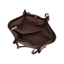 Load image into Gallery viewer, IMELDA RECYCLED VEGAN LEATHER TOTE BAG | ESPRESSO