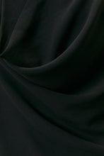 Load image into Gallery viewer, LAST CALL COWL SCARF NECK TOP | BLACK