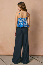 Load image into Gallery viewer, ADELINE LINEN BLEND WIDE LEG PANTS | IVORY