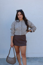 Load image into Gallery viewer, HAVEN HIGH WAIST SKORT | CHOCOLATE BROWN