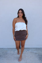Load image into Gallery viewer, AMELIA STRAPLESS BUBBLE TOP | IVORY