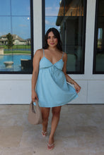 Load image into Gallery viewer, HARPER RUFFLE A-LINE MINI DRESS | MINT