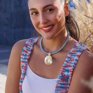 SEASHELL CORD BOHO NECKLACE
