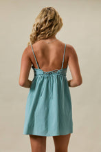 Load image into Gallery viewer, HARPER RUFFLE A-LINE MINI DRESS | MINT