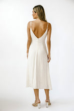 Load image into Gallery viewer, REESE HEATHERED A-LINE DRESS | LIGHT SAND