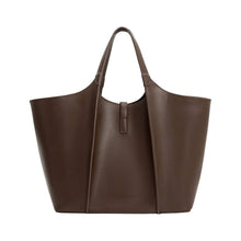 Load image into Gallery viewer, MALIA RECYLED VEGAN TOTE BAG | ESPRESSO