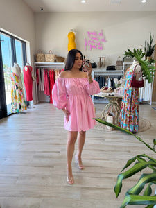 ANNE OFF THE SHOULDER MINI DRESS | FINAL SALE