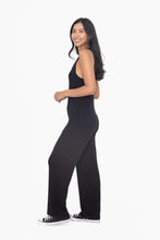 Load image into Gallery viewer, FRENCH TERRY LOUNGE WIDE LEG JUMPSUIT | FINAL SALE
