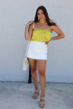 Load image into Gallery viewer, HAVEN HIGH WAIST SKORT | OFF WHITE