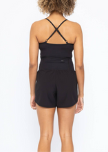 Load image into Gallery viewer, OTG CROSS BACK ACTIVE ROMPER | BLACK