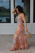 Load image into Gallery viewer, DAHLIA FRILLY HEM MAXI DRESS | MULTI