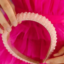 Load image into Gallery viewer, PINK BEADED HEADBAND