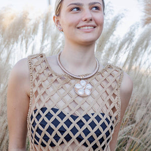 SAND DOLLAR SPRING NECKLACE