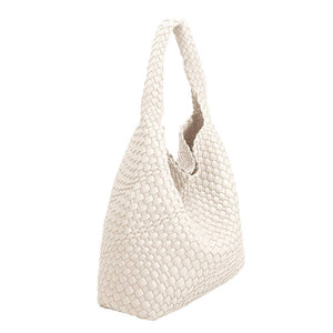 JOHANNA RECYCLED VEGAN SHOULDER BAG | WHITE