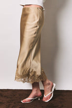 Load image into Gallery viewer, LIVIA LACE TRIM MIDI SKIRT