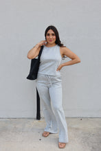 Load image into Gallery viewer, FARRAH WIDE LEG PANT SET | H GREY