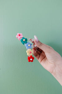 BLOSSOM CLAW CLIP | RAINBOW