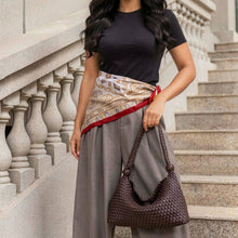 Load image into Gallery viewer, QUINN RECYCLED VEGAN SHOULDER BAG | ESPRESSO