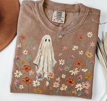 Load image into Gallery viewer, WILDFLOWER GHOST TEE | ESPRESSO