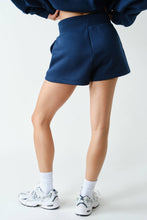 Load image into Gallery viewer, CLOUD WALK FLEECE BILLOW SHORTS | MIDNIGHT BLUE