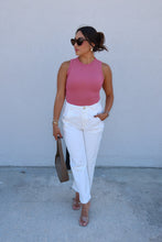 Load image into Gallery viewer, REAGAN SLEEVELESS BODYSUIT | BERRY