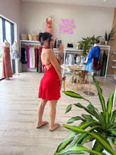 Load image into Gallery viewer, SCARLET ROUGE MINI DRESS | RED