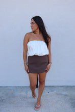 Load image into Gallery viewer, AMELIA STRAPLESS BUBBLE TOP | IVORY